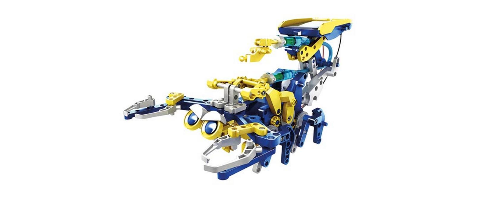 Roboter 12-in-1 Bausatz Solar und Hydraulik230-Teiliger 12-in-1 Roboter Bausatz