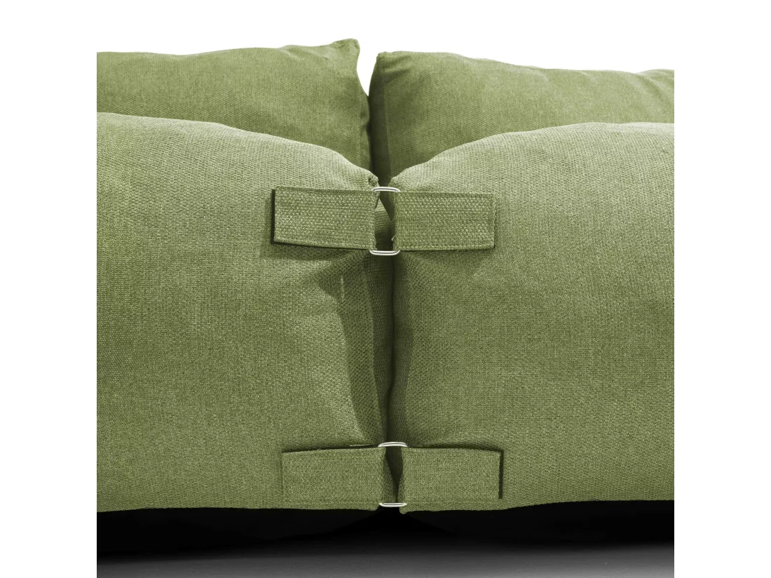 Salon de jardin modulable 2 places vert cactus - Mixi