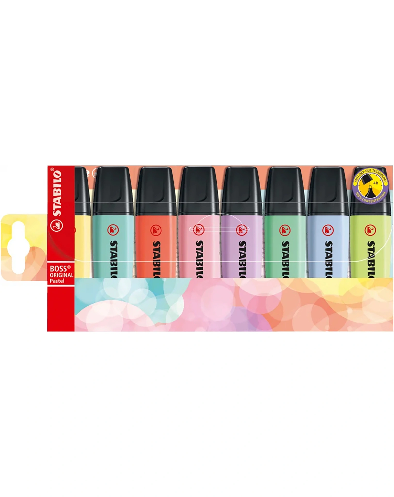 Textmarker STABILO® BOSS ORIGINAL Pastel 8er-Pack