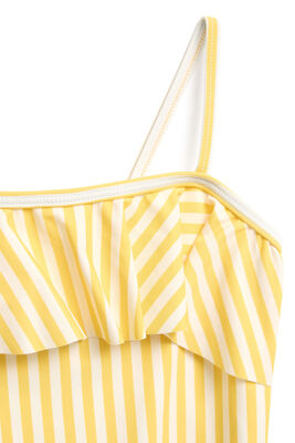 Petite Chérie Atelier Nathalie UV-Badedrakt, Yellow Stripe