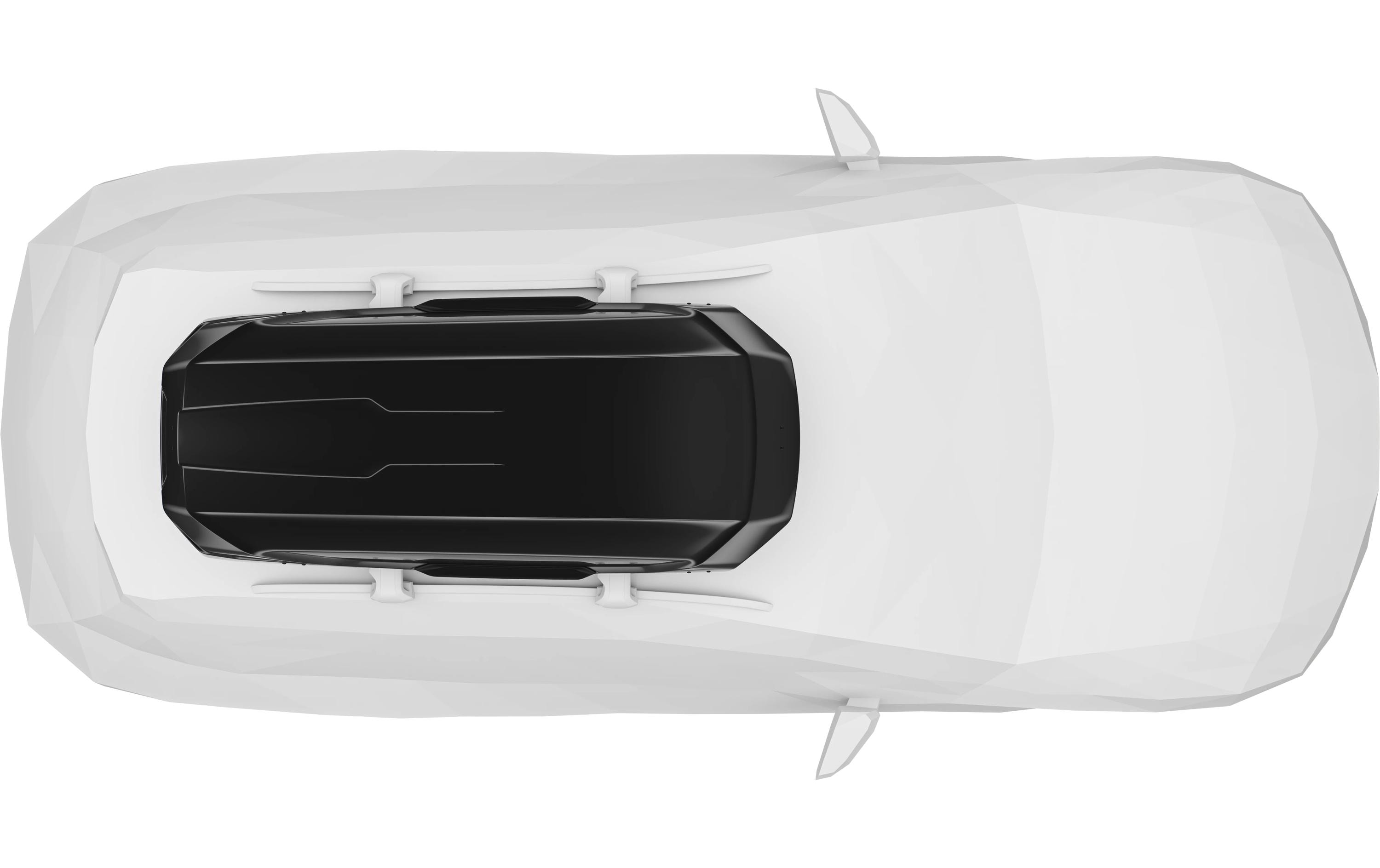 Dachbox Motion 3 L Schwarz glanz<br>Gepäckbox