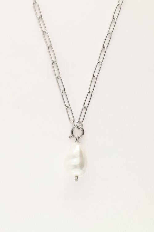 Schakelketting met grote parel