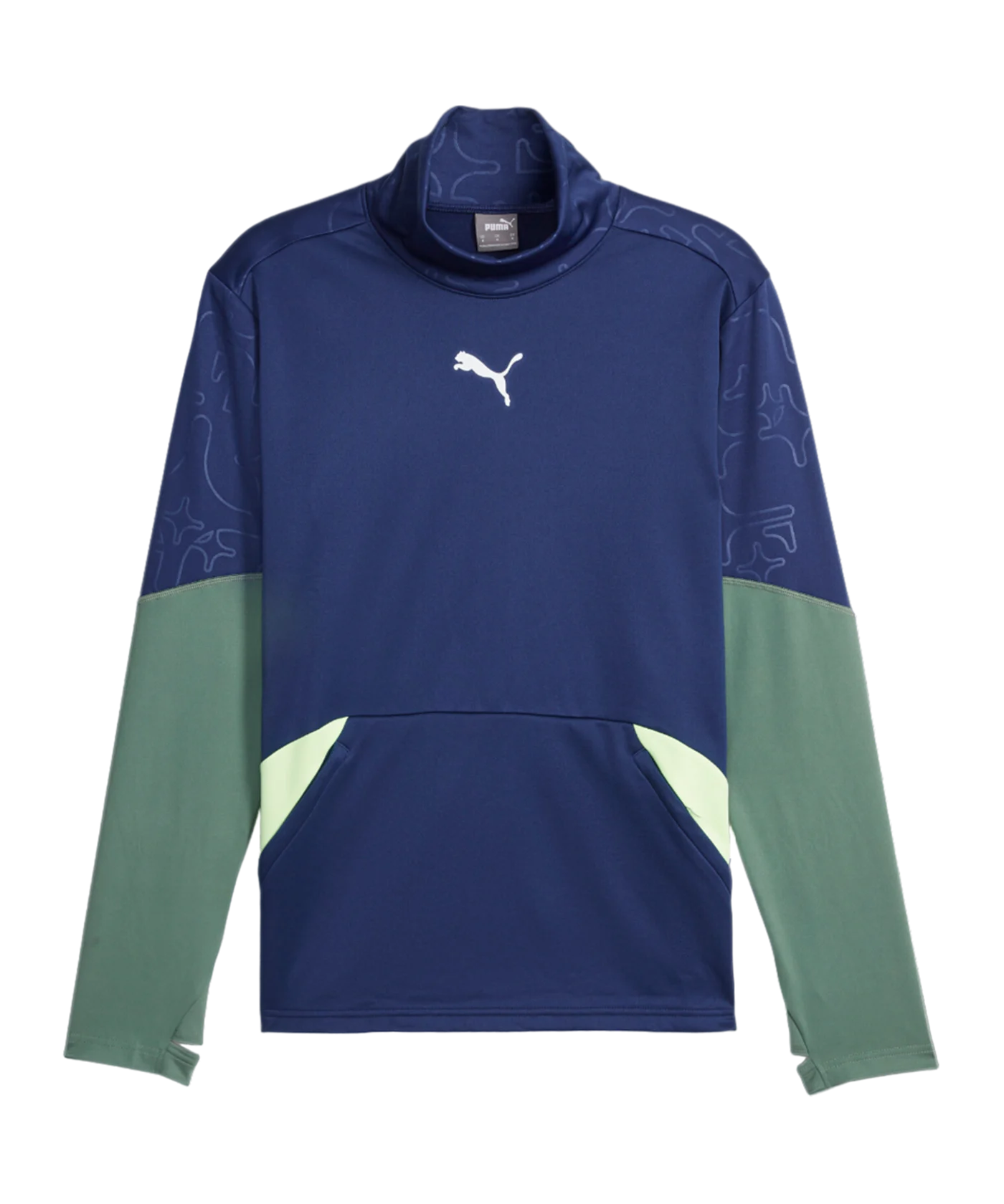 PUMA individual Winterized Sweatshirt Blau F01