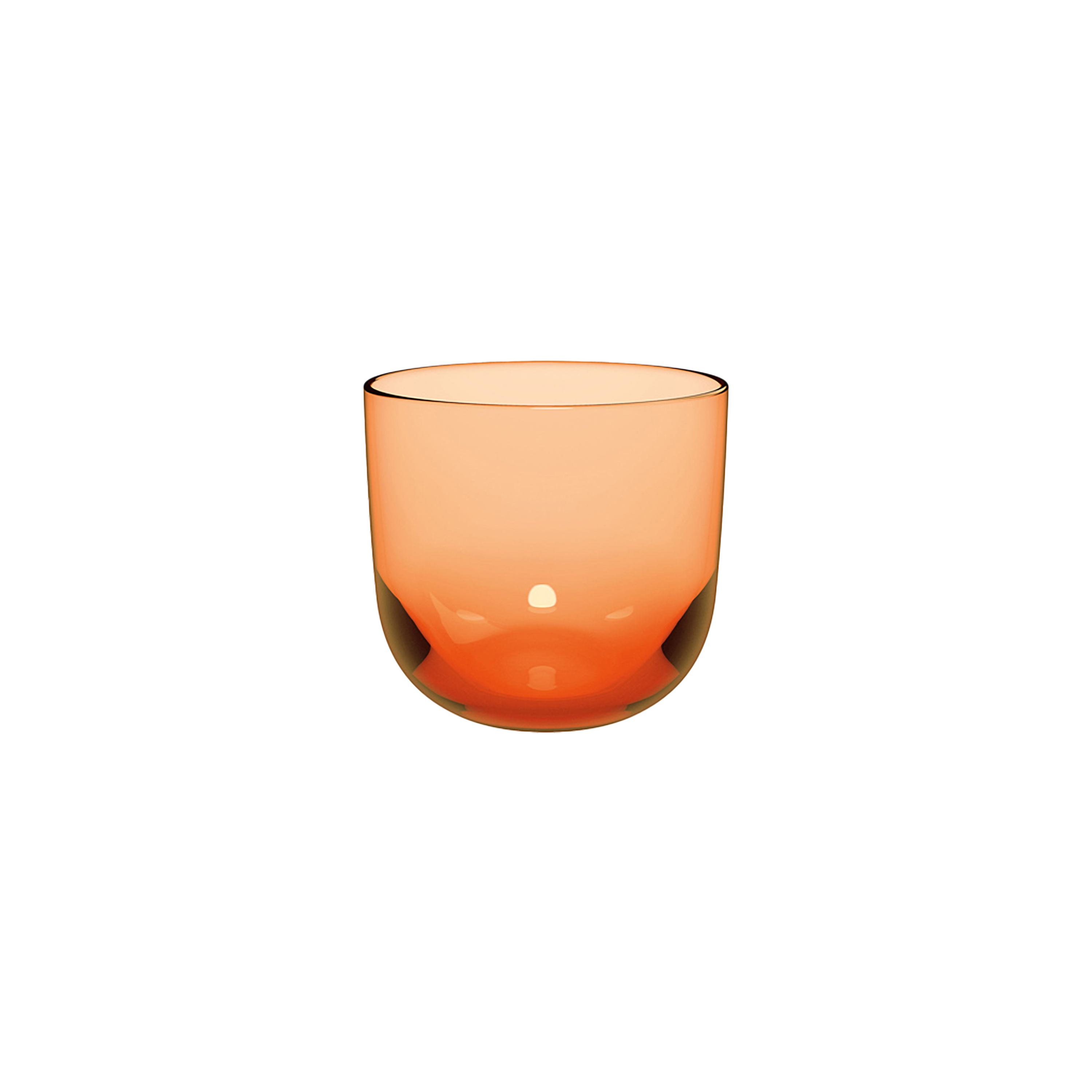Like Glass Water glass Orange, 6.8 oz, glass