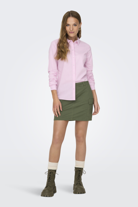 Jacqueline de Yong roze dames blouse