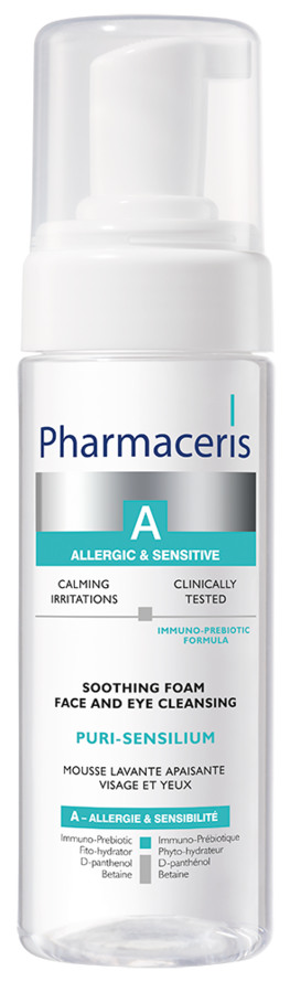 Pharmaceris Puri-Sensilium Soothing Cleansing Foam Face and Eye 150 ml