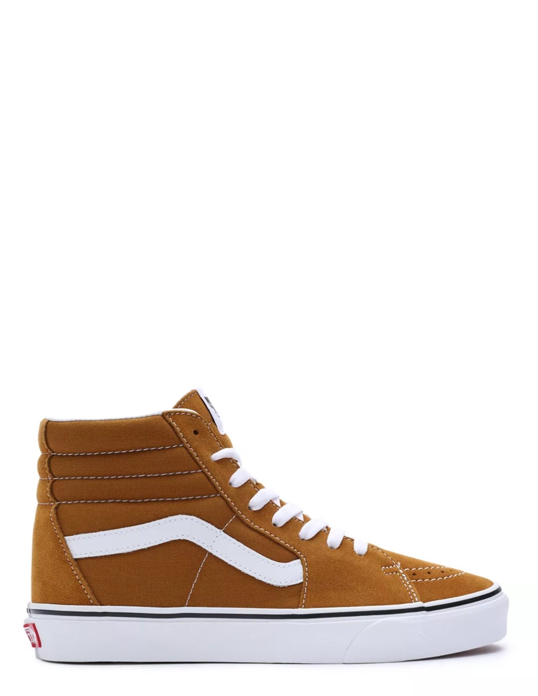 vans Sneakers montante mixte ua sk8-hi toile et daim marron