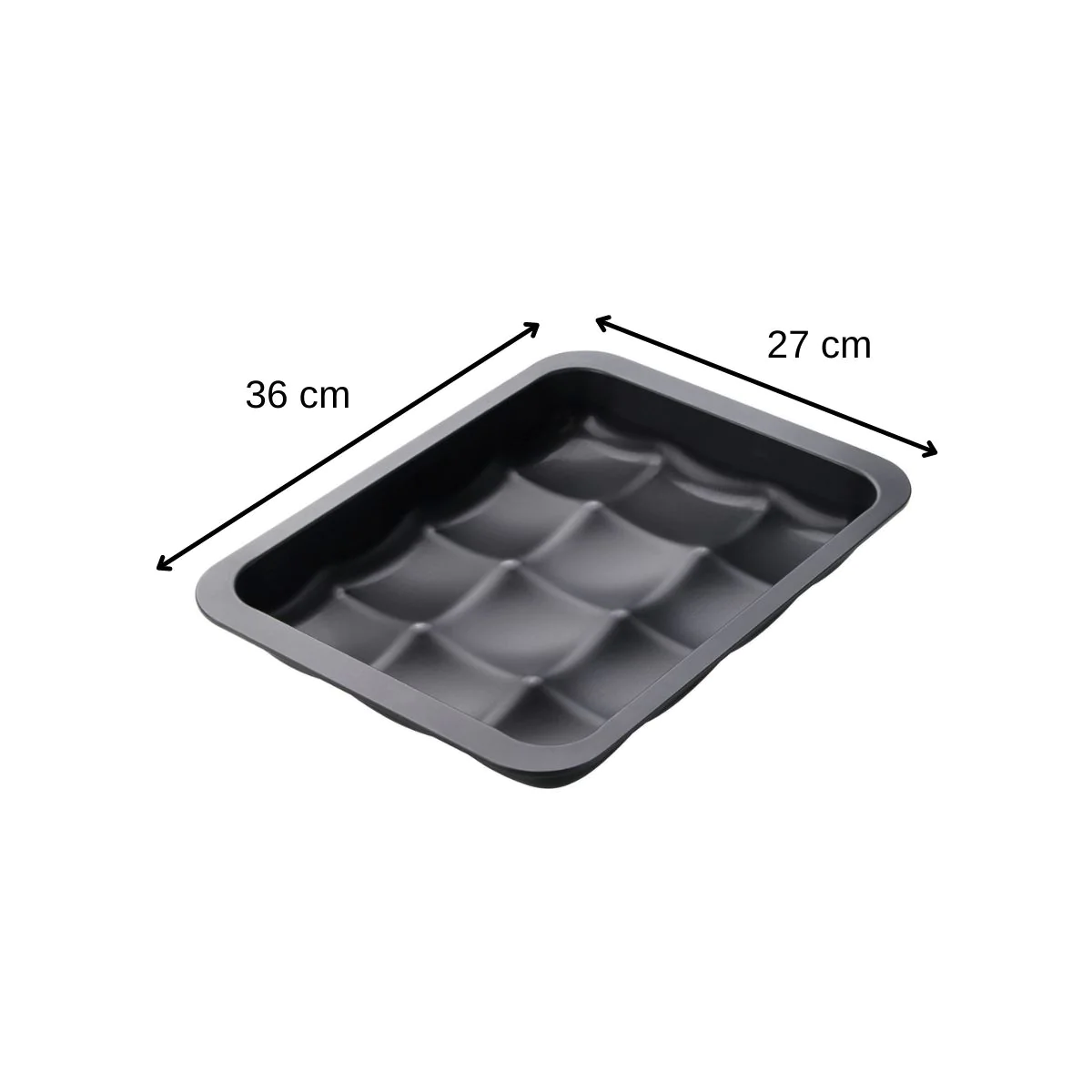 Moule 12 mini pains ou brioches Black Metallic Zenker