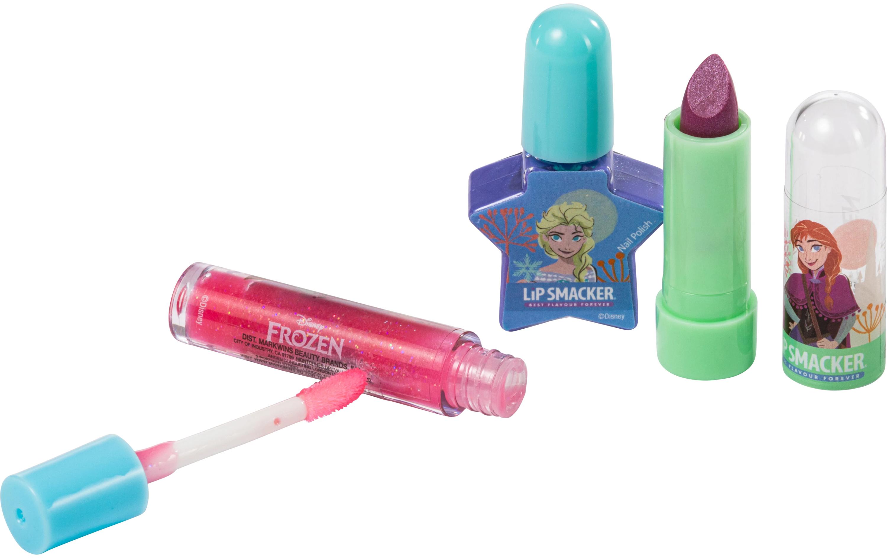 Geschenkset Collection Frozen Travel to go case XMAS SetBeauty-Case mit Lipgloss, Nagellack und Accessoires