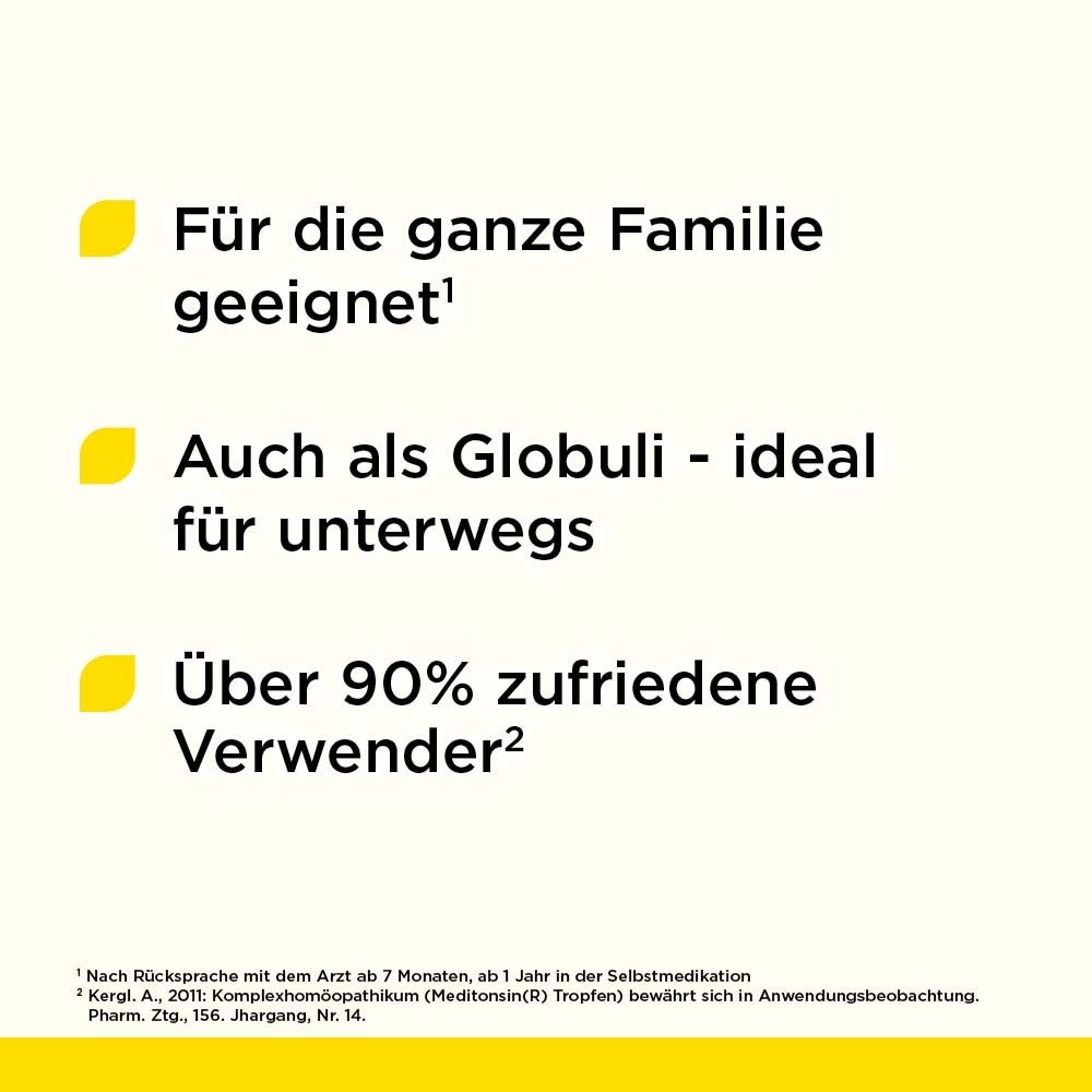 Meditonsin® Tropfen bei ersten Anzeichen einer Erkältung