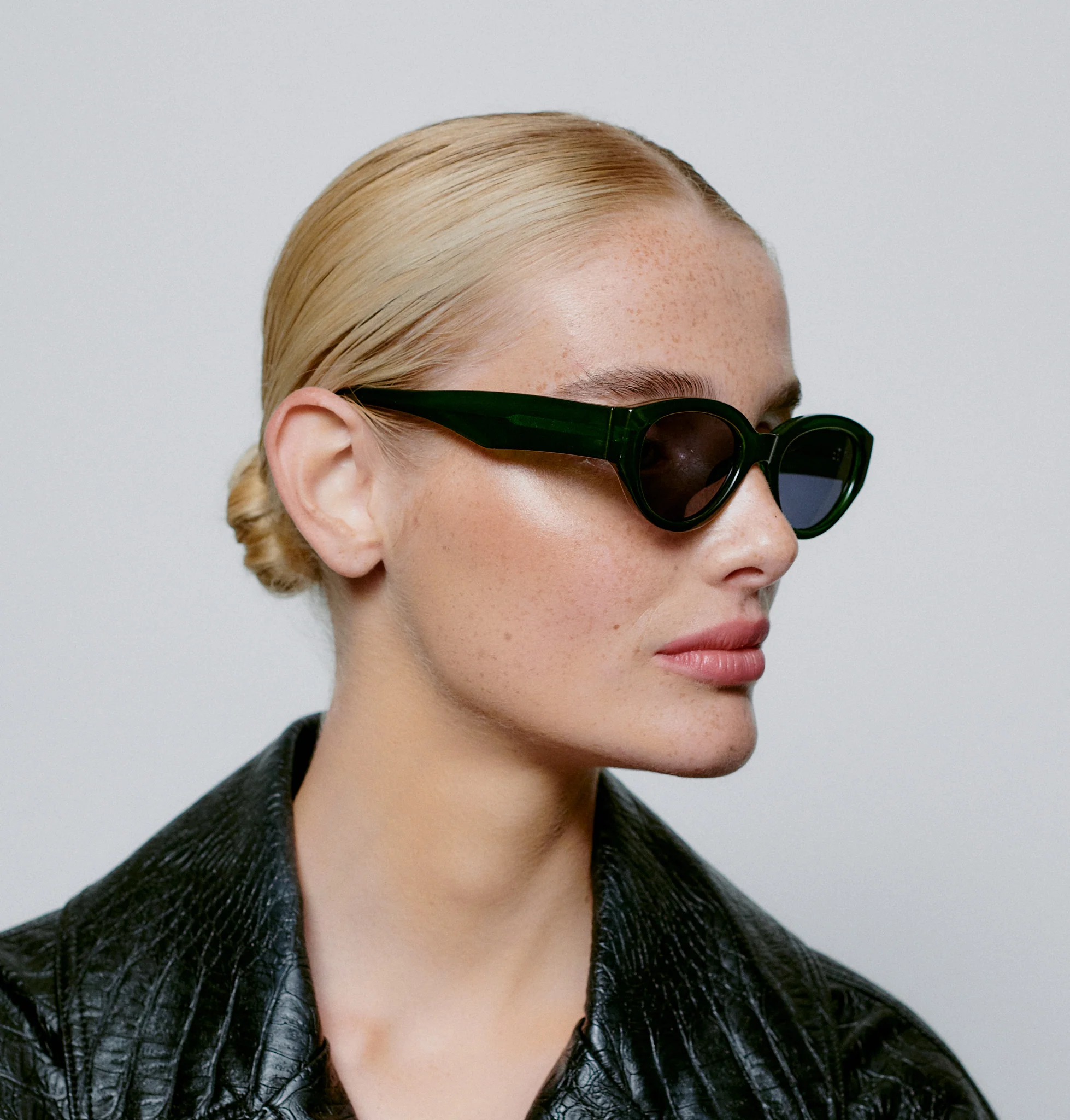 A. Kjærbede  Winnie solbrille - Dark Green