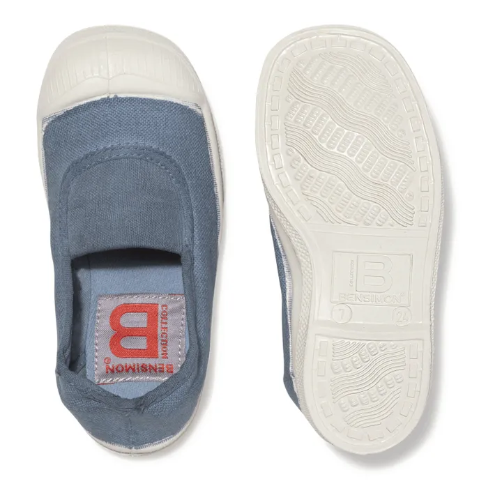 Bensimon Tennis Elastique Vegan | Denim