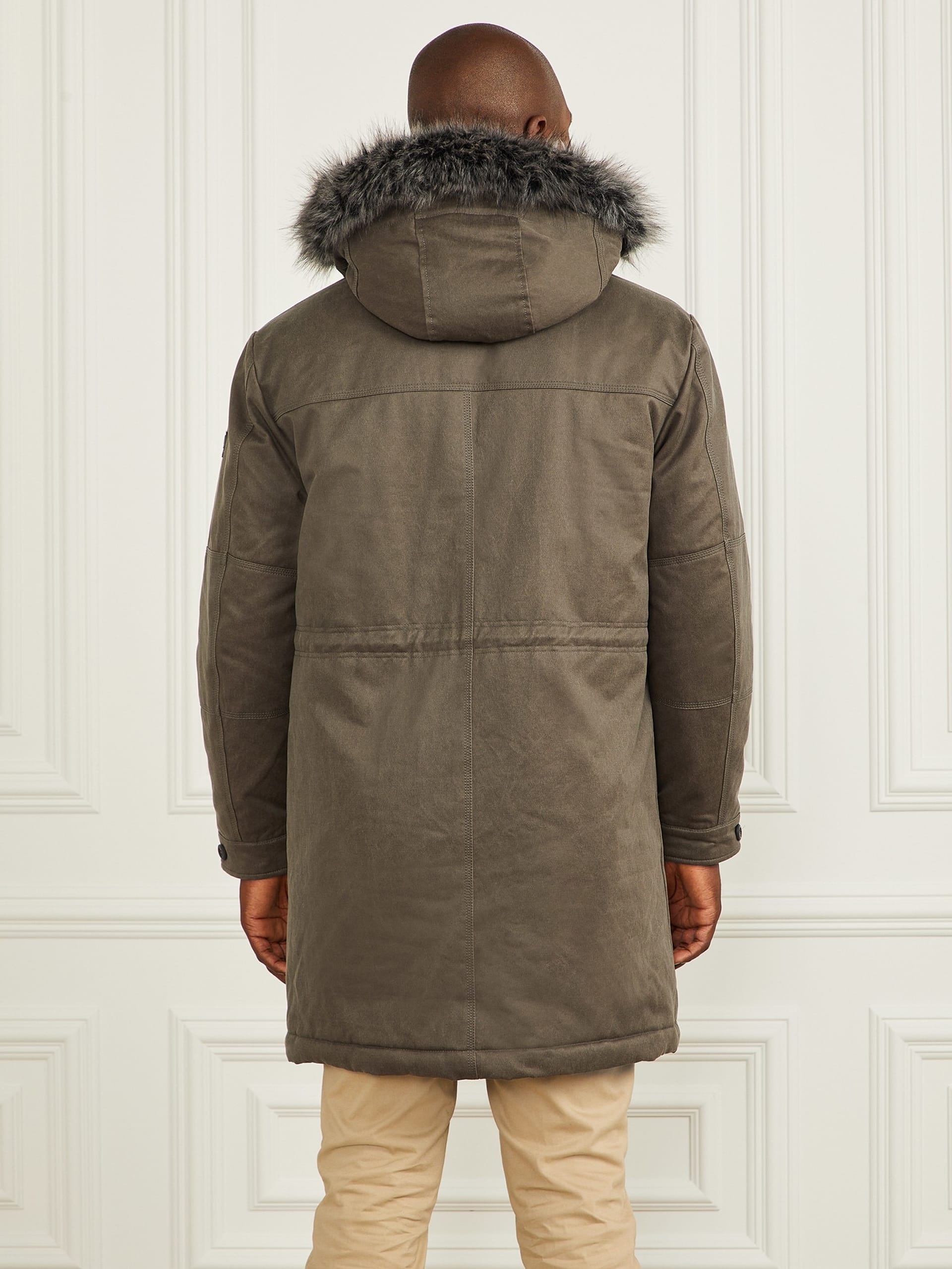Parka com capuz