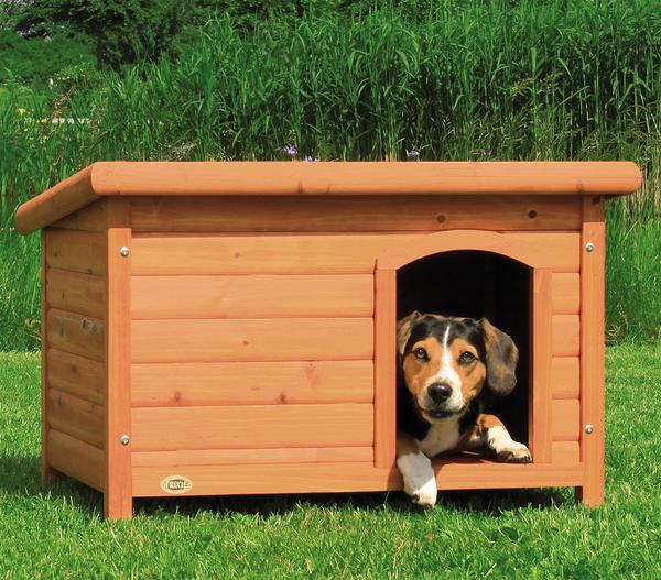 Trixie Hundehütte Classic mit Flachdach