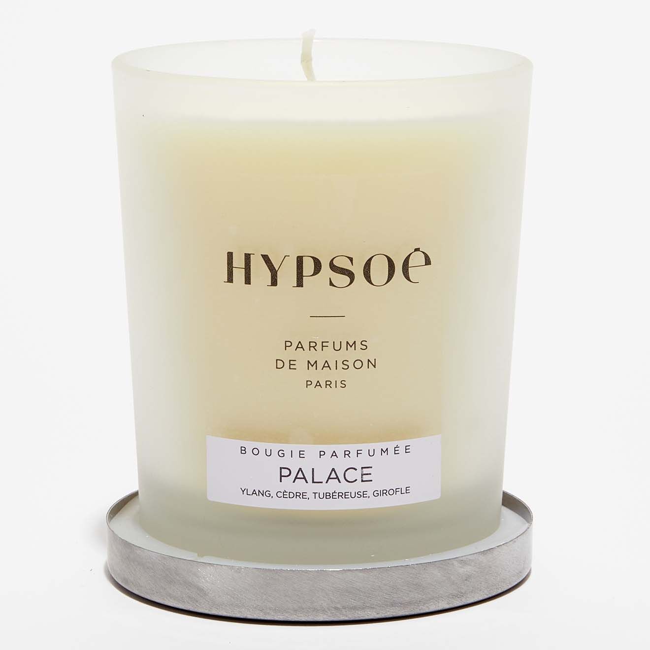 Hypsoé Bougie parfumée Silver Cover Palace - 1 mèche 50h