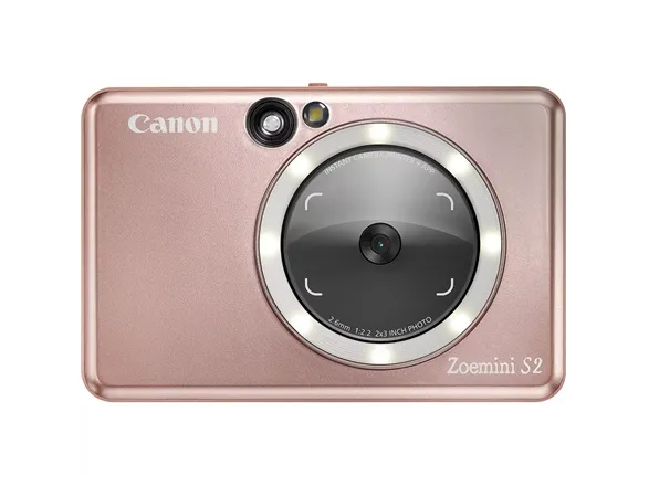 Canon Zoemini S2 - Digitalkamera - kompakt med hurtigfotoprinter - 8.0 MP - NFC, Bluetooth - roseguld