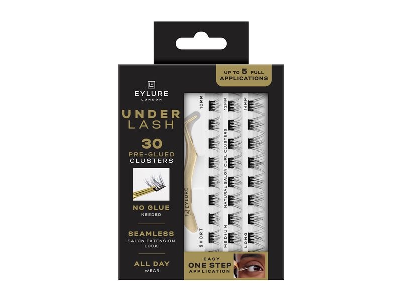 Eylure Künstliche Wimpern Eylure Underlash Pre-Glued Black Künstliche Wimpern