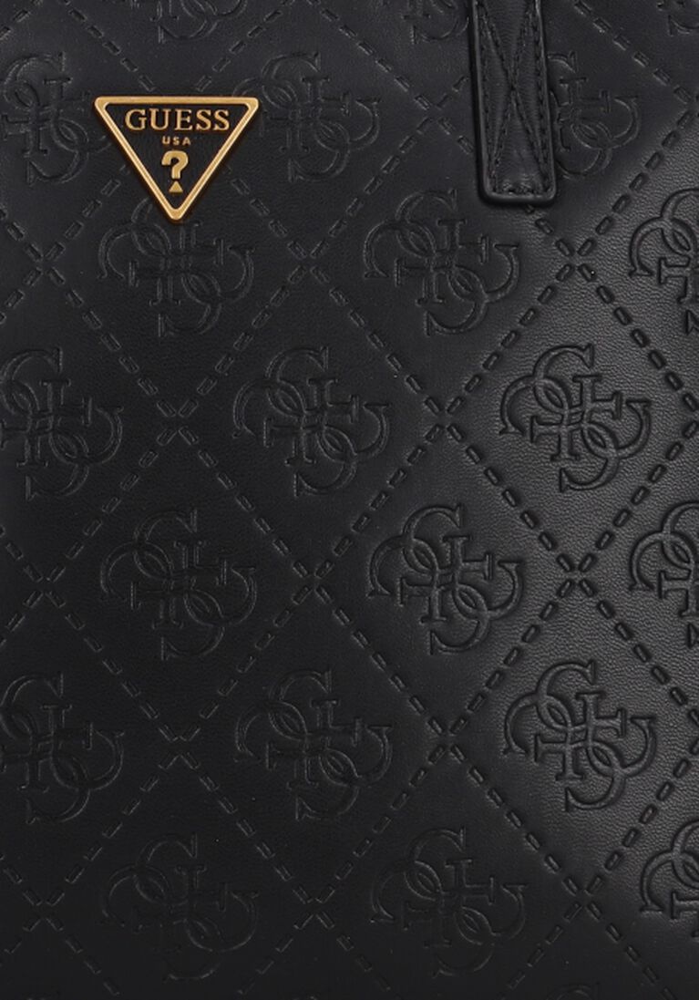 GUESS zwarte guess schoudertas power play large tech tote