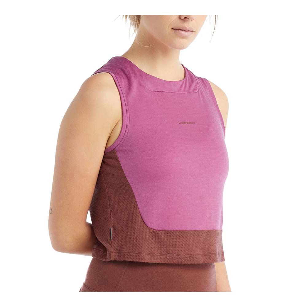 Icebreaker ZONEKNIT™ - Débardeur Femme cosmic/grape/cb