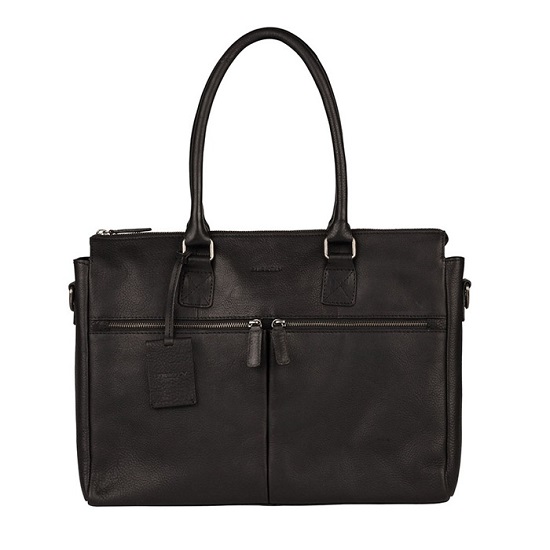 ANTIQUE AVERY LAPTOPBAG 2-ZIP 15,6'' .10 black