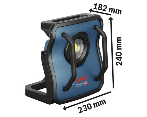 Bosch Professional GLI 18V-4000 C accu-bouwlamp, zonder accu en lader