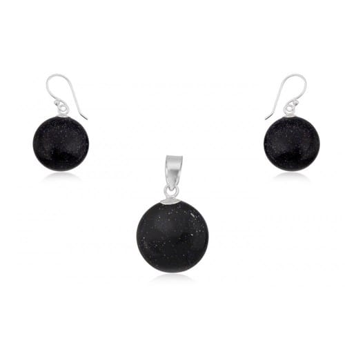Pendentif et bloucles oreilles