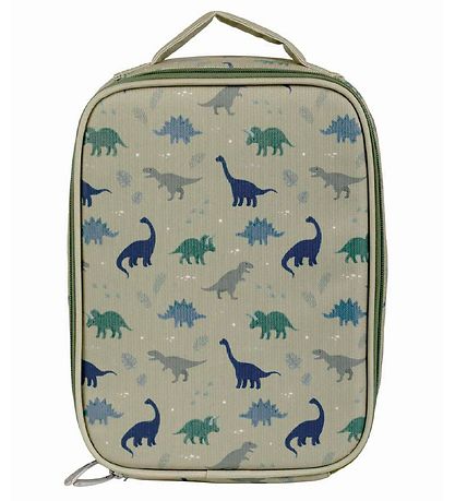 A Little Lovely Company K?letaske -  Grøn m. Dinosaur