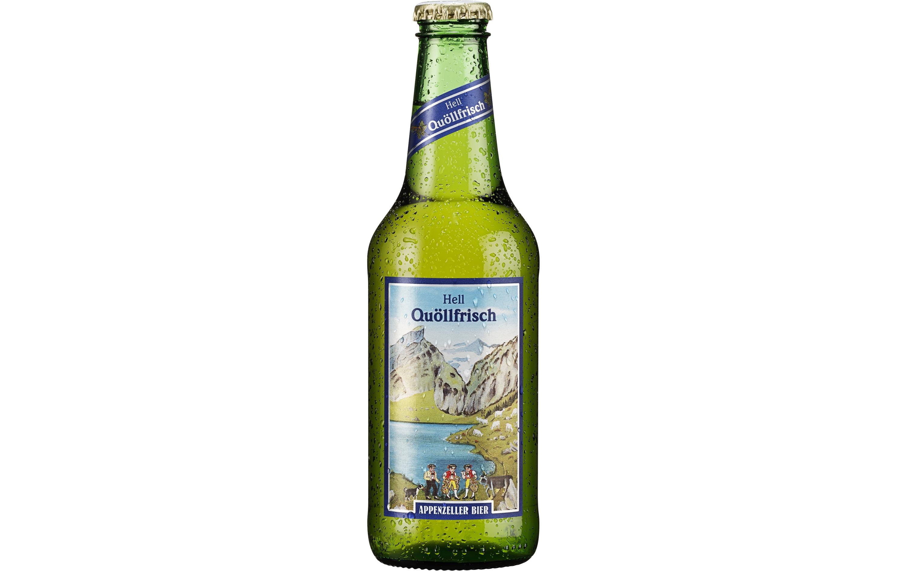 Bier Quöllfrisch 10 x 0.33 lHellbier