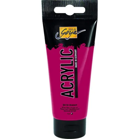 SOLO GOYA Acrylic Weinrot 100 ml Tube
