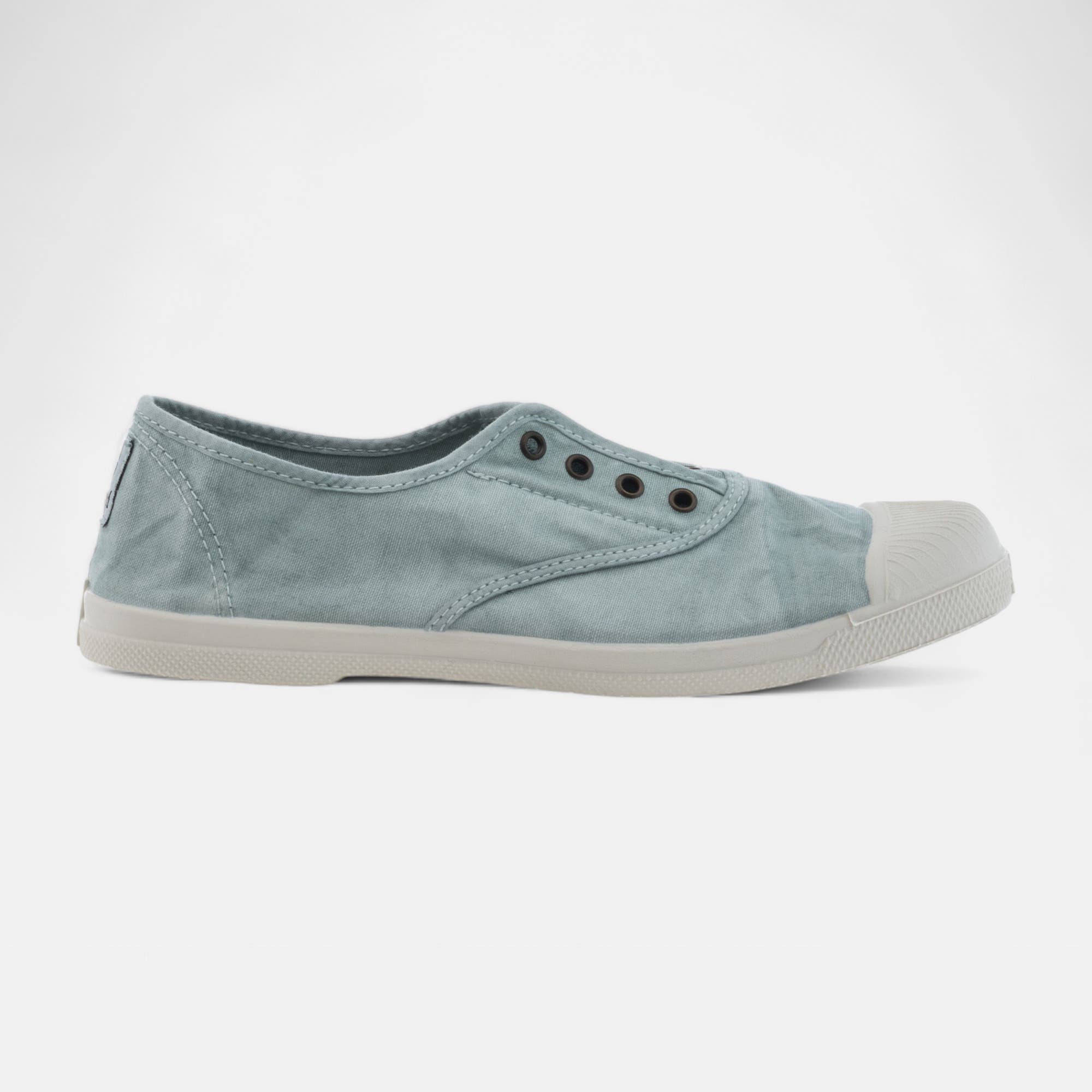 Baskets en toile Femme vert