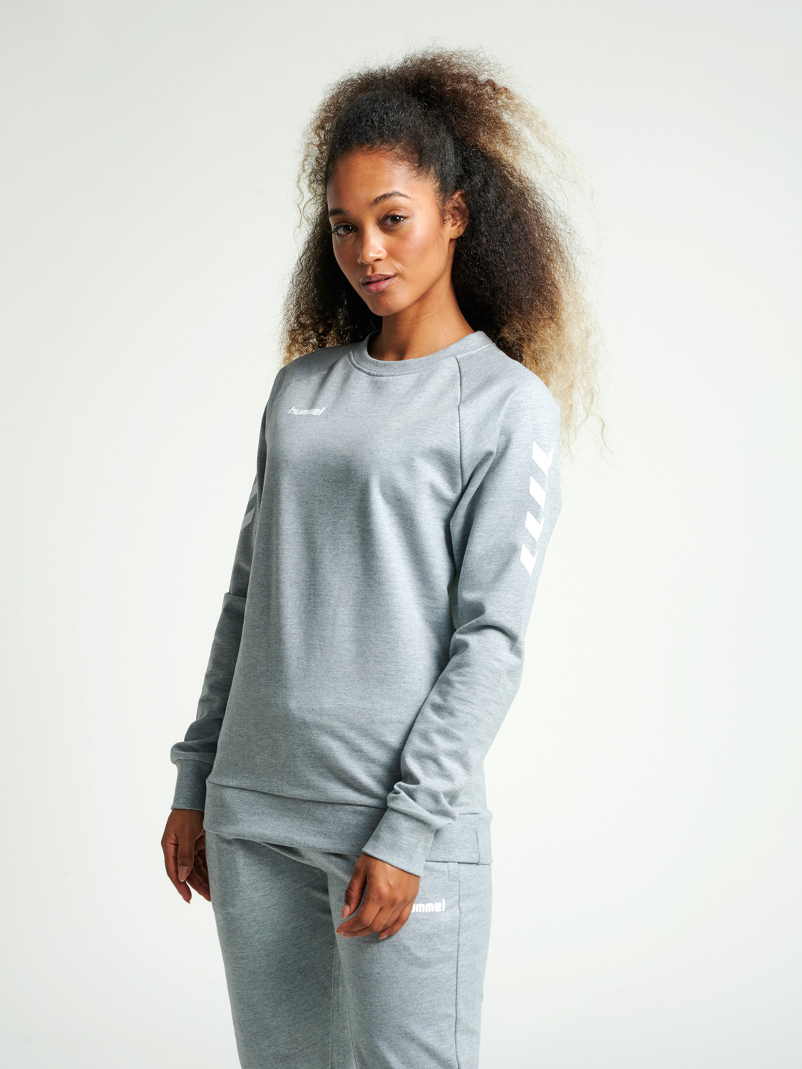 HUMMEL GO COTTON SWEATSHIRT WOMAN