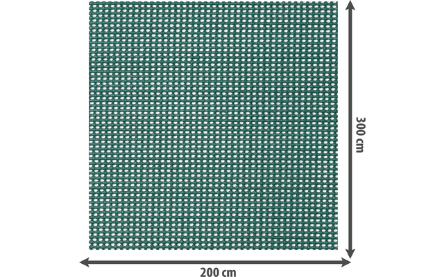 Berger Vorzeltteppich Soft 550 200cm länge
