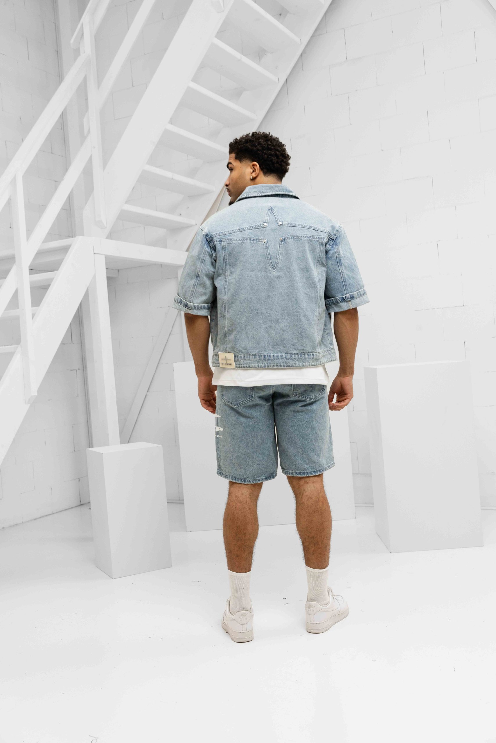 Project X Paris Carpanter Denim Zomerset Heren Lichtblauw