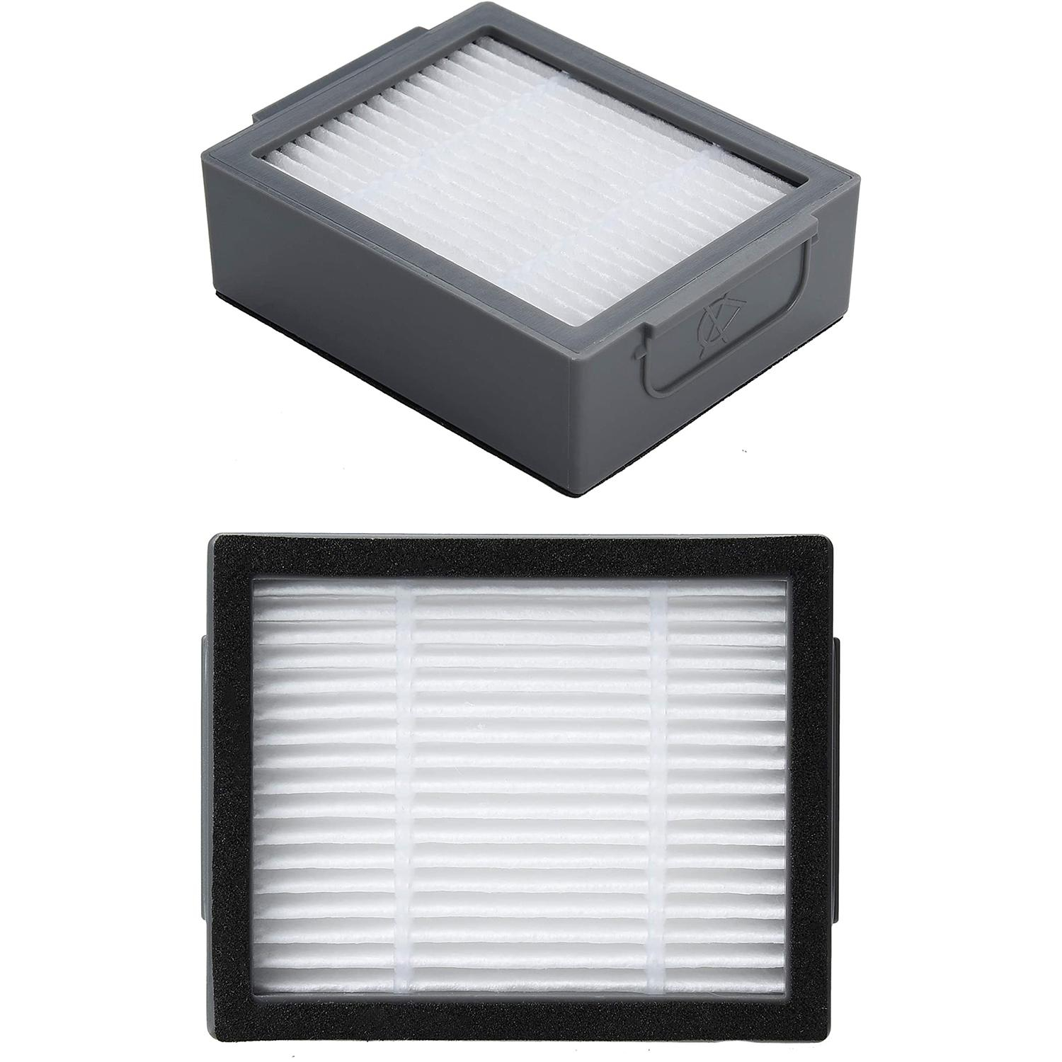 (16-tlg. Set) Ersatz Seiten Bürsten / Hepa Filter / Staub Beutel Reinigungs Werkzeug Kit für iRobot Roomba Staubsauger Roboter
