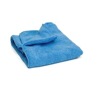 LOT DE 2 CHIFFONS MICROFIBRE BLEU 30X30CM