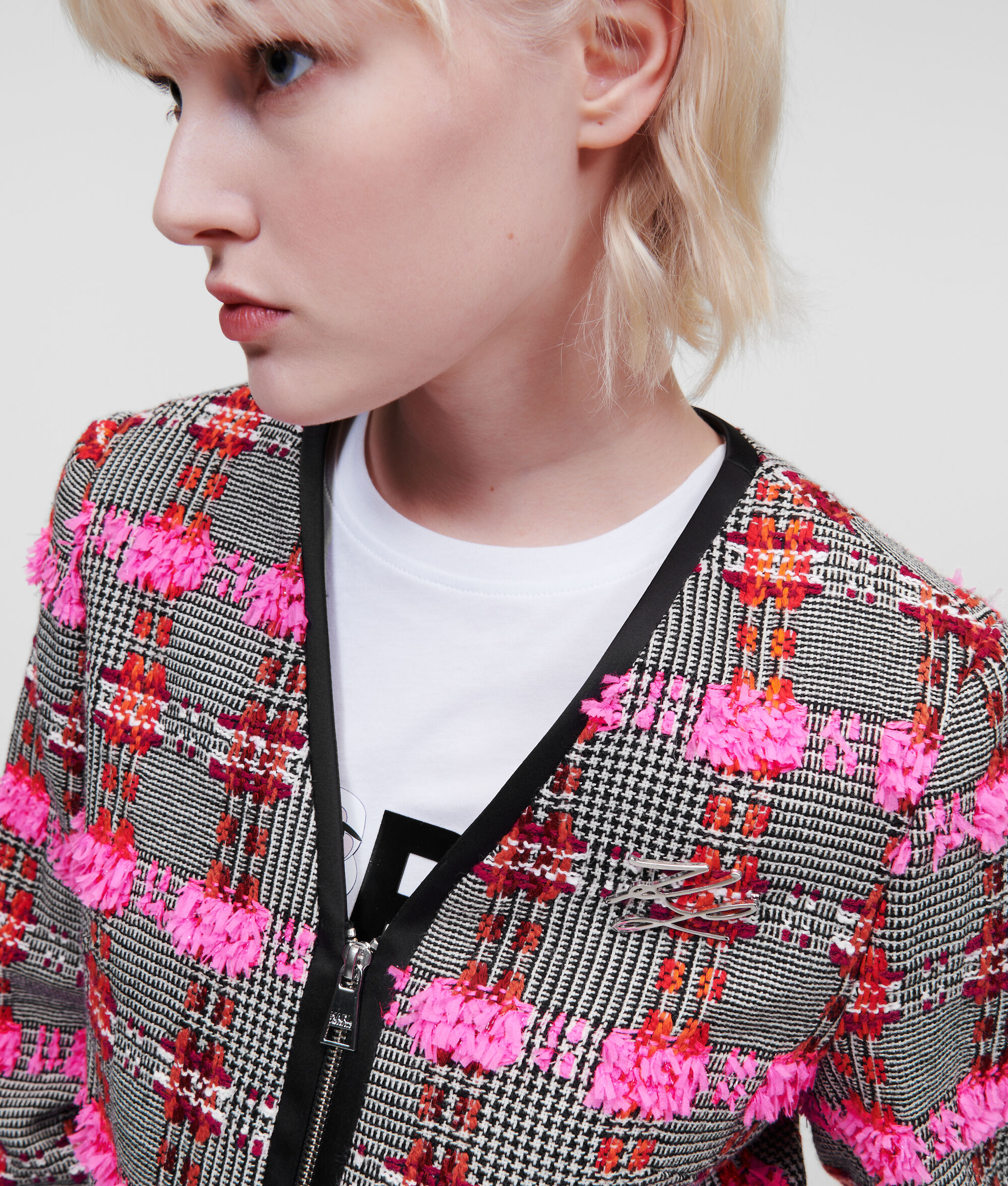 VESTE EN BOUCLÉ