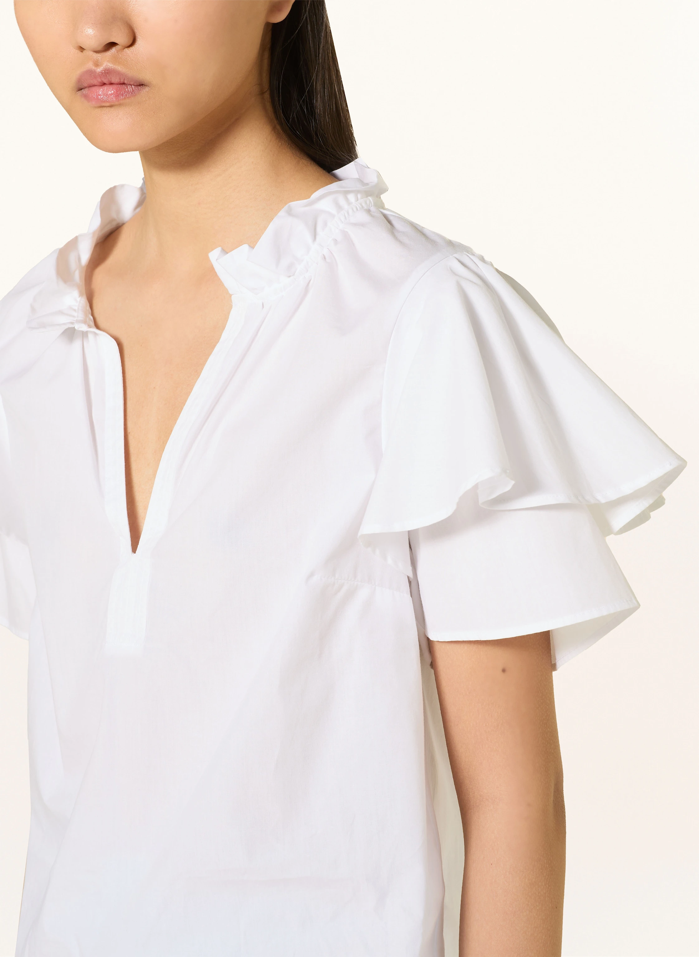 Rich & Royal Blusenshirt im Materialmix