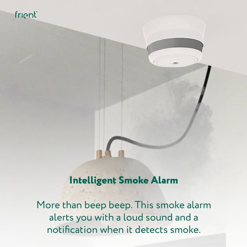 Frient - Intelligent Røgalarm - Zigbee