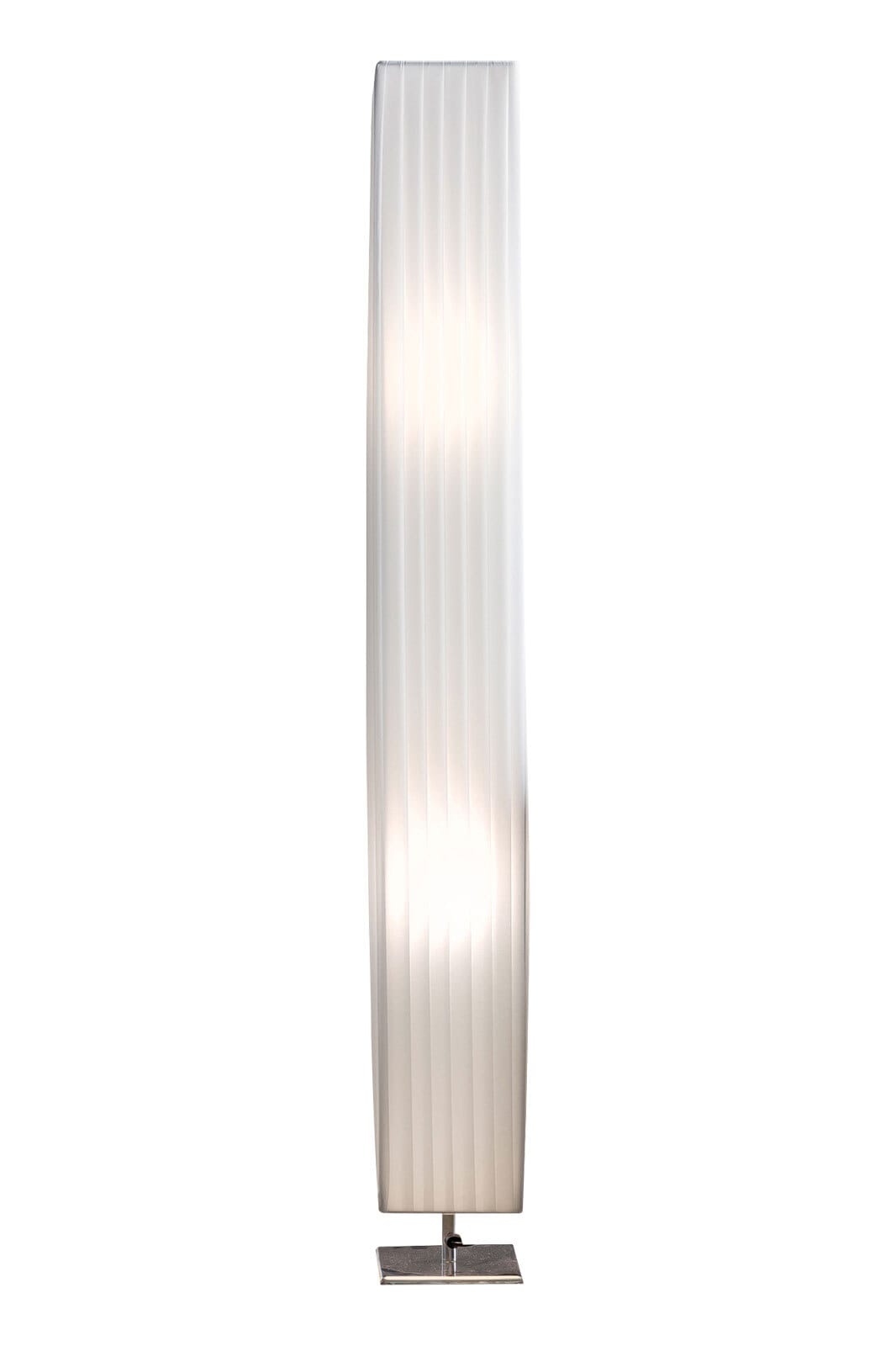 Retrofit Stehlampe eckig 120 cm weiß