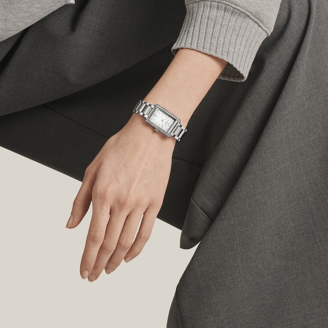 Baume et Mercier Hampton 10631 Diamonds Quarz