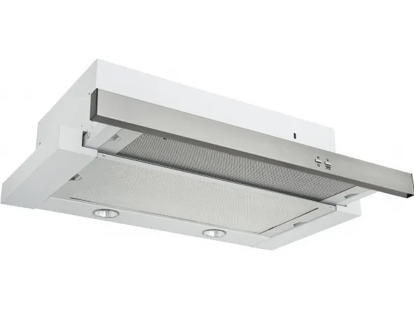 SILVERLINE Zeus SL 1151 CV RF - Hætte - teleskopisk - bredde: 60 cm - dybde: 30.5 cm - udsugning - stål