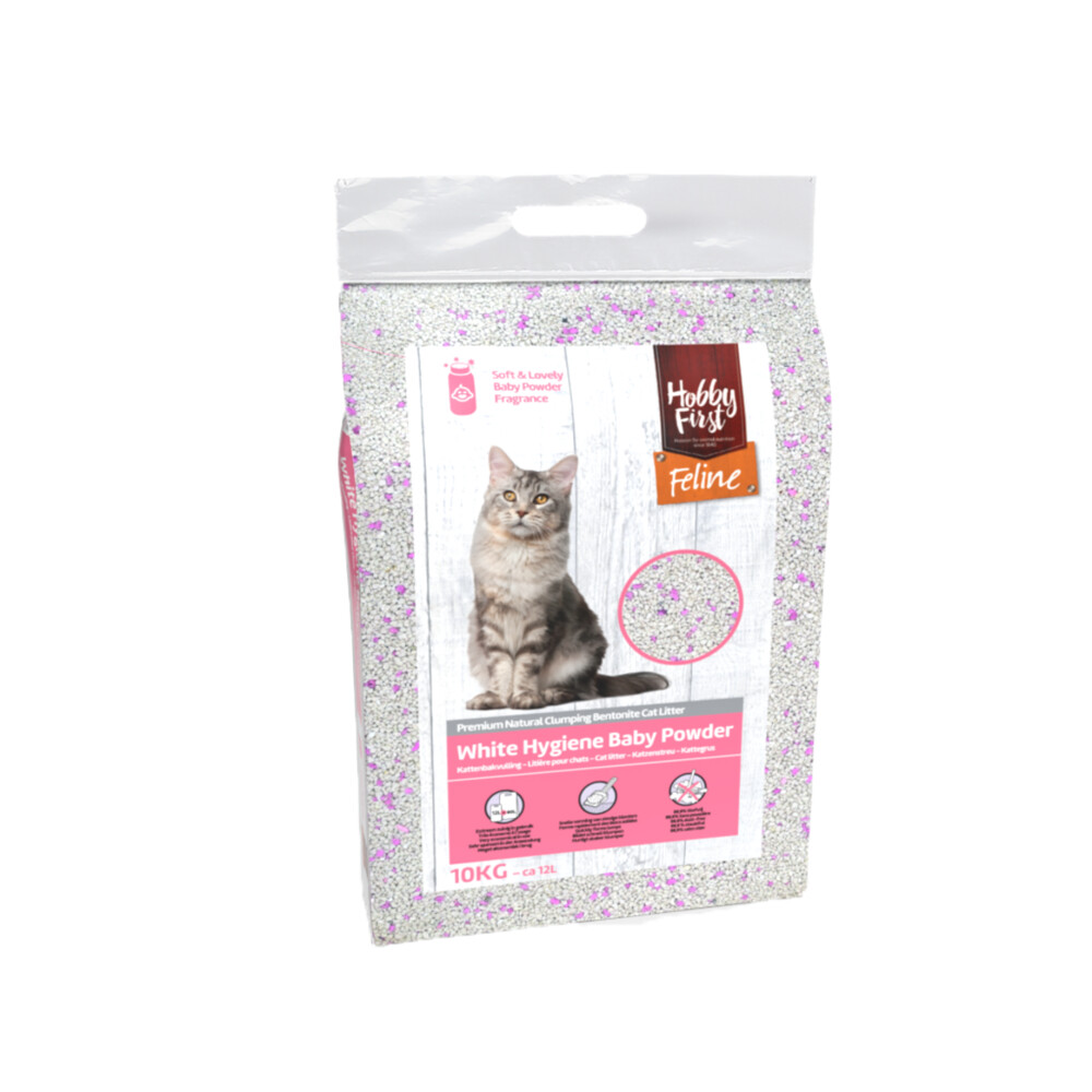 HobbyFirst Feline White Hygiëne Baby Powder12 liter