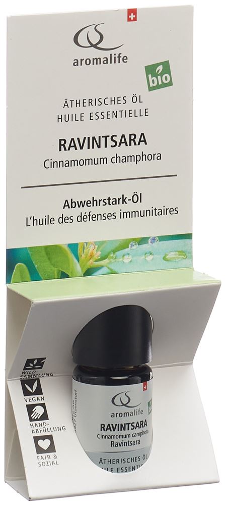 Aromalife TOP Ravintsara<br>5 ml, Flasche, Ätherisches Öl, BIO