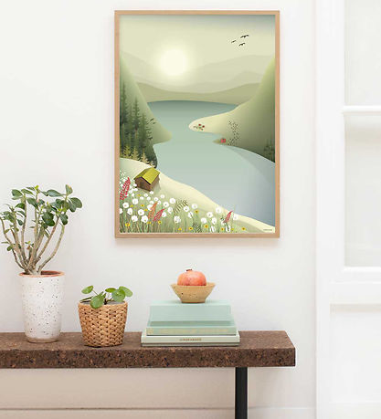 Vissevasse Poster - 50x70 cm - Mountains