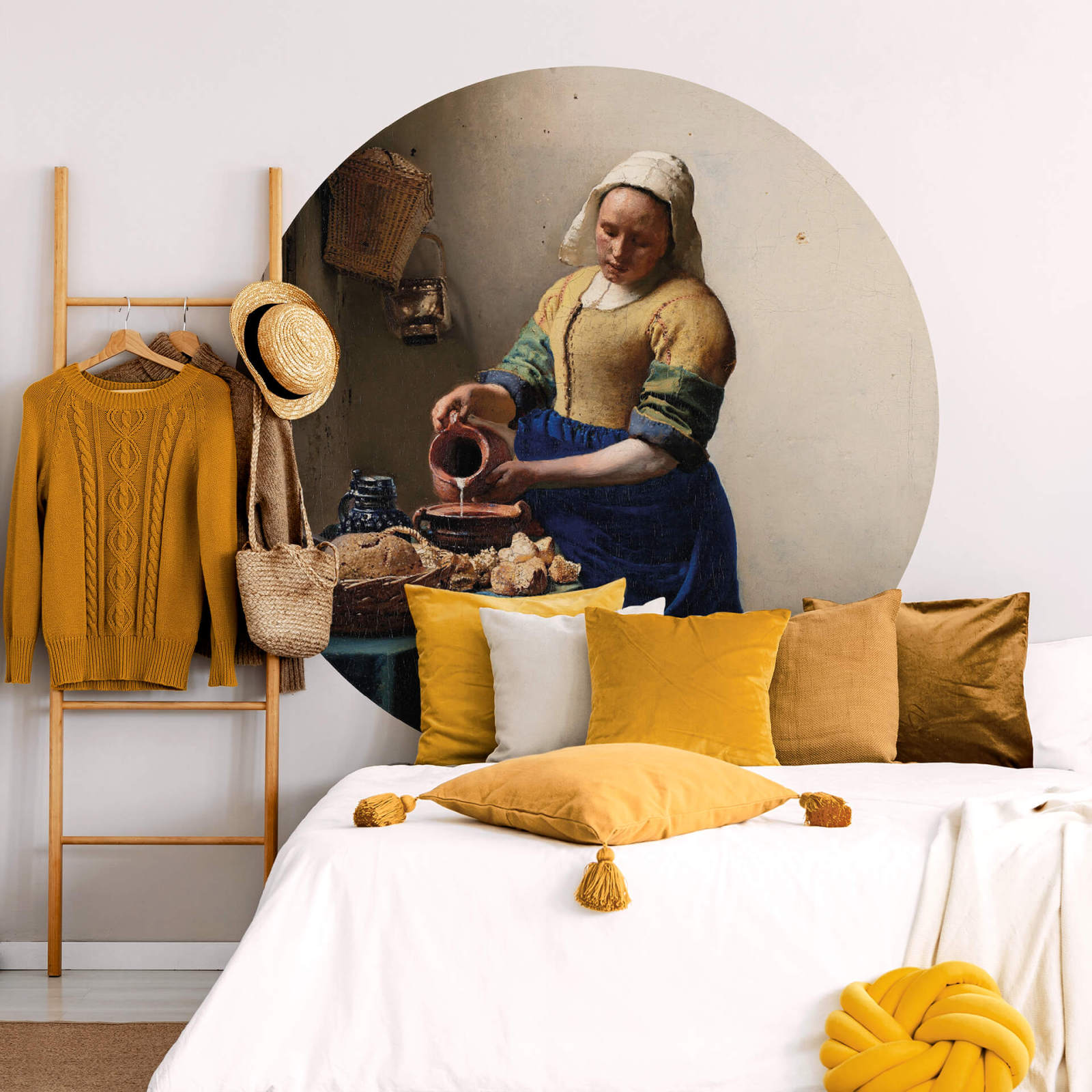 Fototapete DESIGNWALLS 2.0 - blau-braun - Kunst - 1,4 Meter