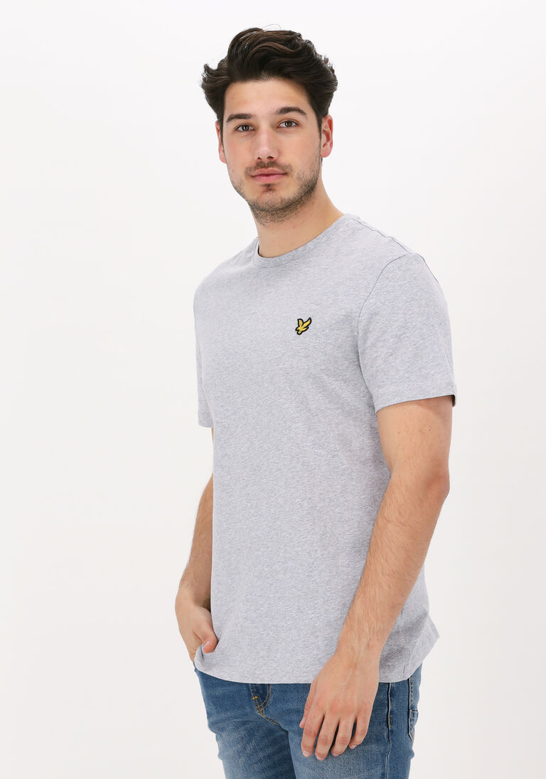 LYLE & SCOTT grijze lyle & scott t-shirt plain t-shirt