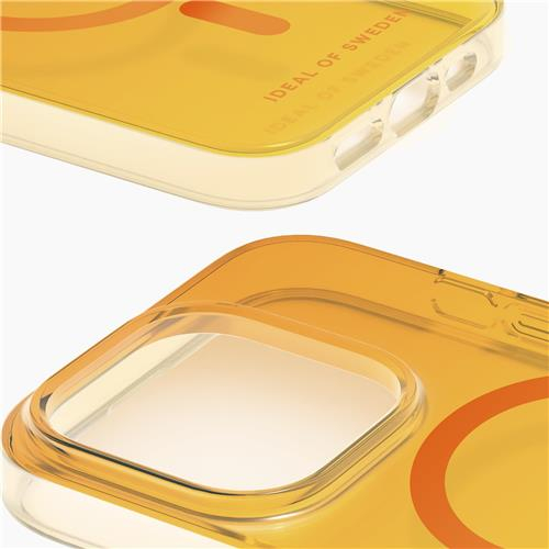 iPhone 14 Pro Max MagSafe Hardcase Hülle Clear Case Designer (IDCLCMS-I2267P-499) - Orange Spritz