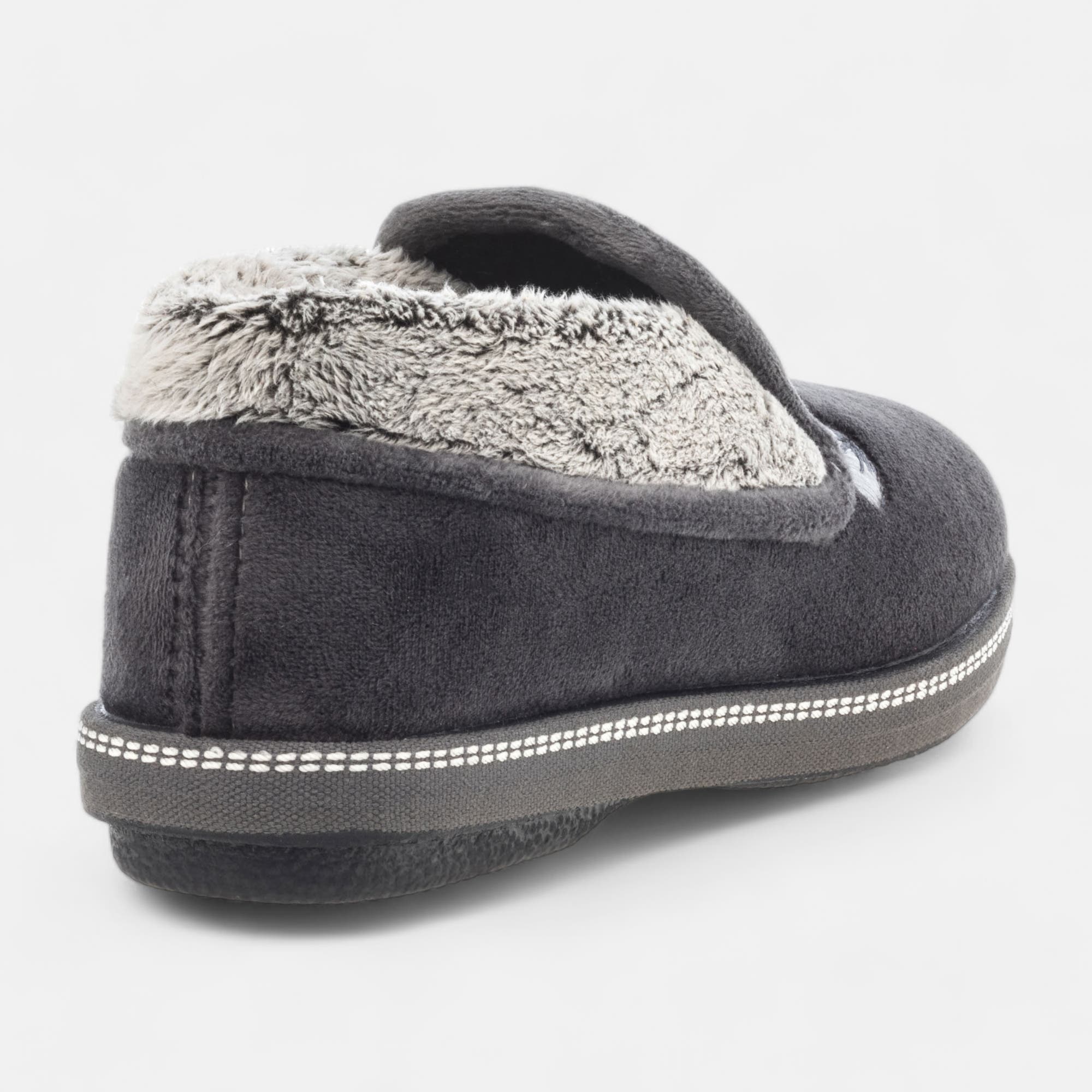 Pantoufles pieds sensibles Femme gris