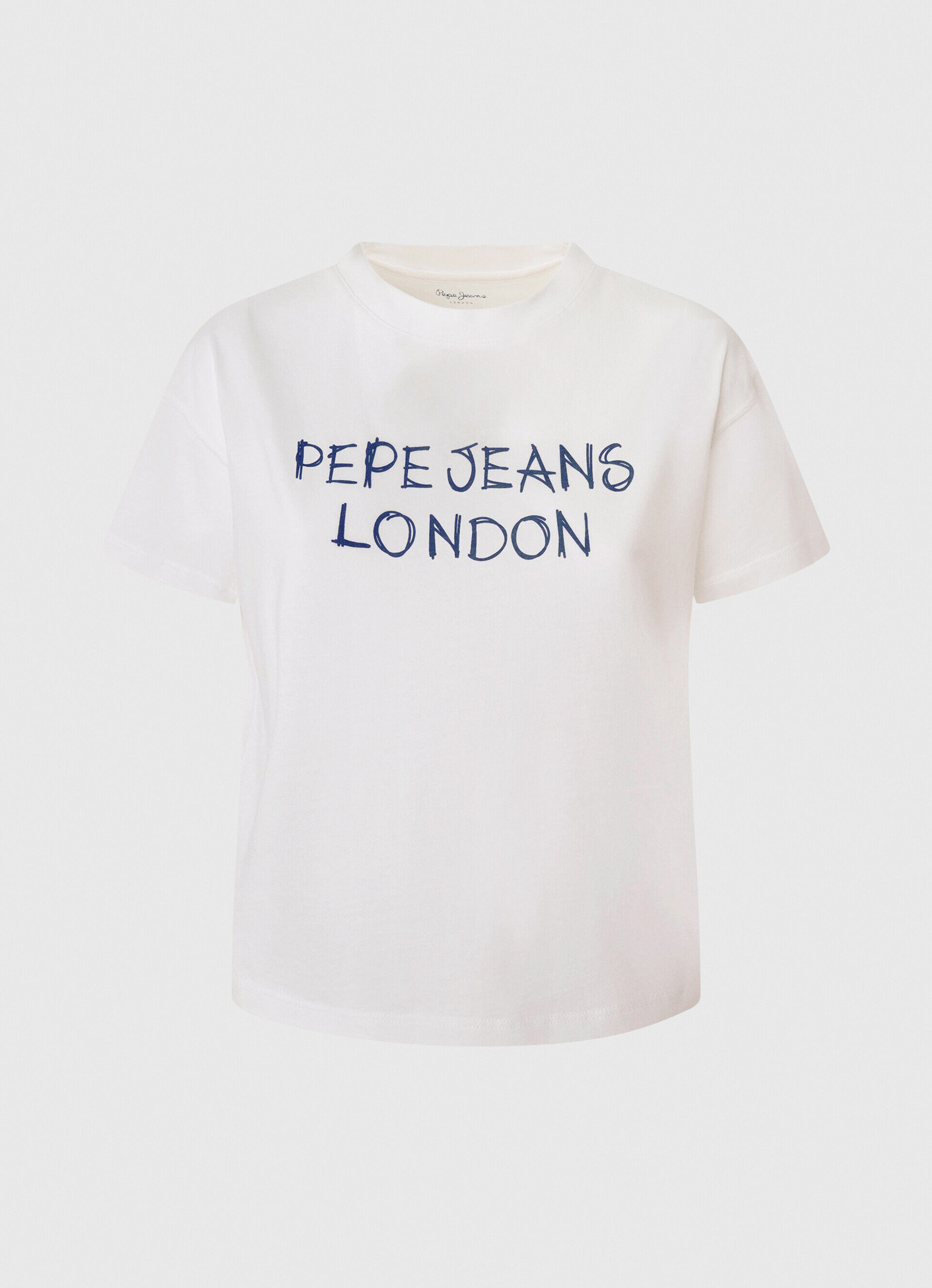 CAMISETA COM LOGOTIPO ESTAMPADO - branca