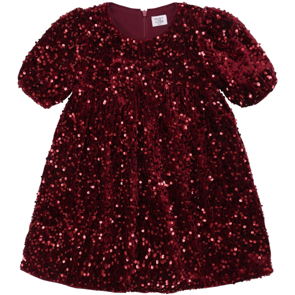 Køb Hust & Claire New Maroon Karoline Sequins